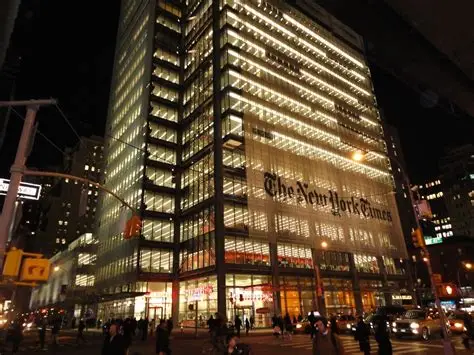 The New York Times Building exterior