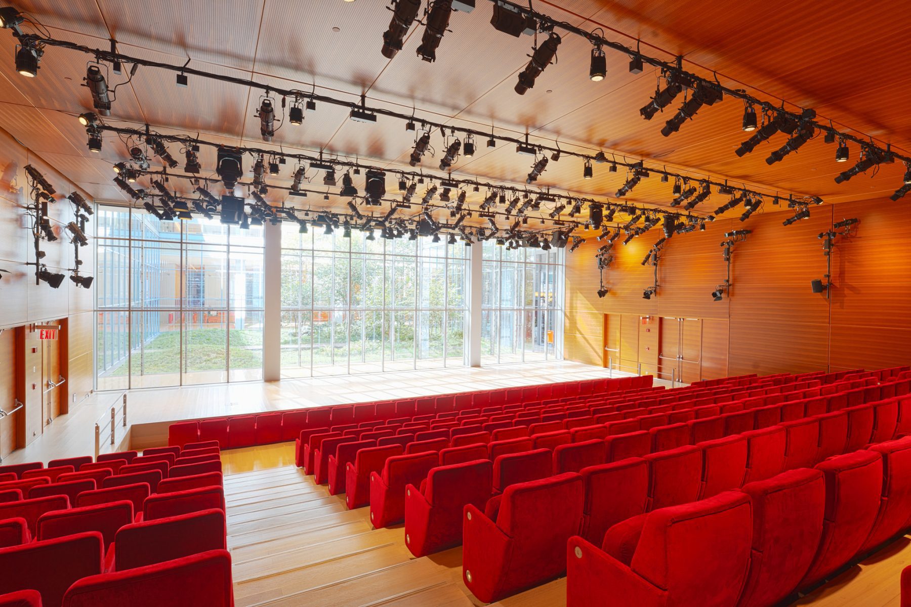 The Times Center theater interior